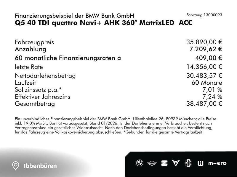 Andere Gebraucht 2023 Audi Q5 Premium SUV | 35.890 € (Guter Preis) - Bild 1/1