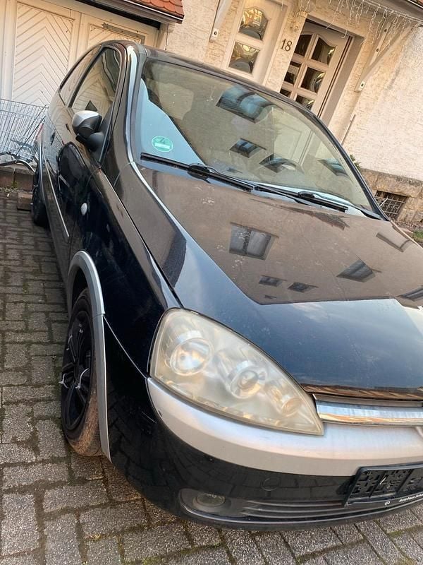 Gebraucht Opel Corsa 75 PS (55 kW) 2002 Schwarz Kleinwagen
