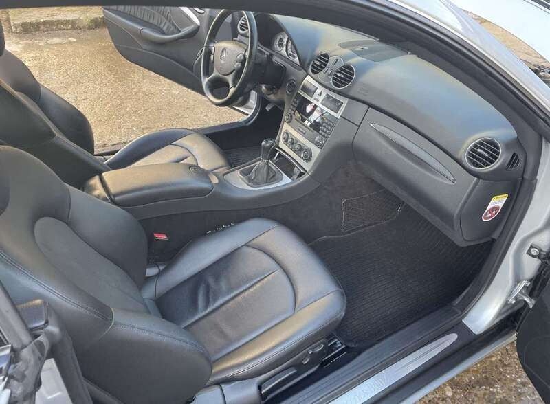 Grau Gebraucht 2008 Mercedes CLK200 Coupé | 7.800 € (Guter Preis) - Bild 1/4