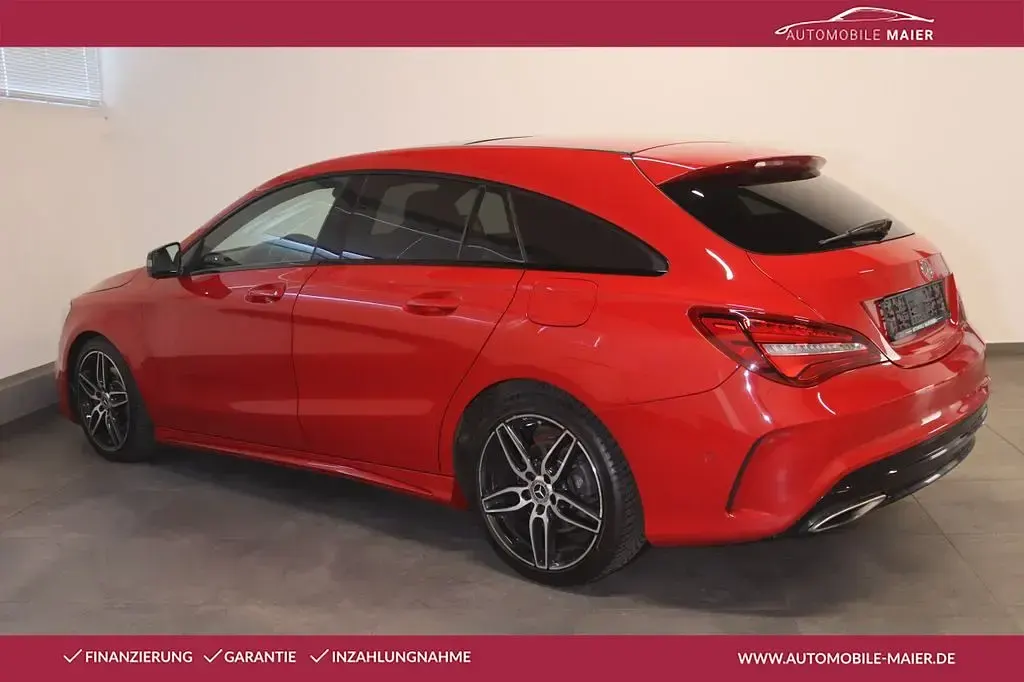 Gebraucht Mercedes CLA250e Shooting Brake AMG 211 PS (155 kW) 2017 Rot Kombi