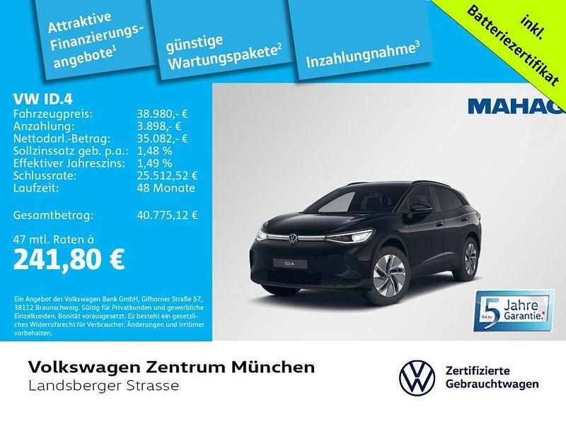 Schwarz Gebraucht 2025 VW ID.4 Pro SUV | 38.980 € - Bild 1/2