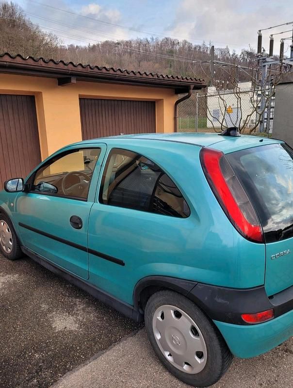 Gebraucht Opel Corsa 75 PS (55 kW) 2002 Grün Kleinwagen