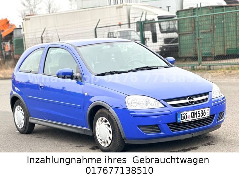 Gebraucht Opel Corsa Edition 60 PS (44 kW) 2006 Blau Kleinwagen