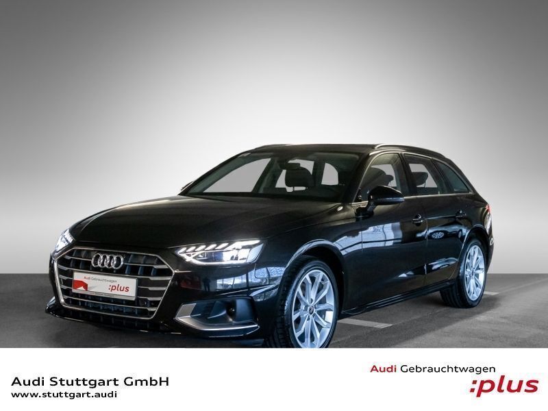 Mythosschwarz metallic Gebraucht 2023 Audi A4 Advanced Plus Kombi | 37.920 € (Teuer) - Bild 1/4