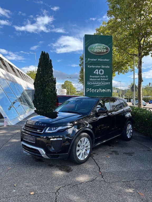 Schwarz Gebraucht 2019 Land Rover Range Rover evoque SE Dynamic SUV | 26.990 € (Superpreis) - Bild 1/4