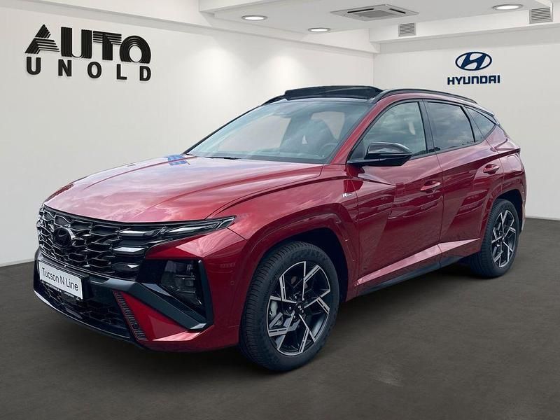 Rot Neu 2025 Hyundai Tucson N Line SUV | 38.900 € (Etwas zu teuer) - Bild 1/4