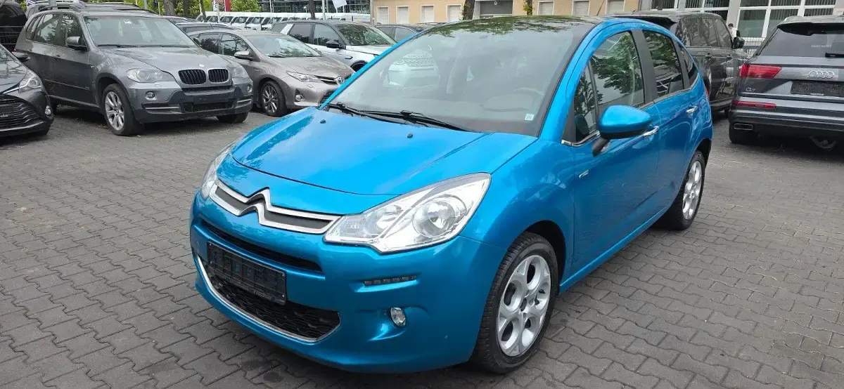 Używany Citroën C3 Exclusive 82 KM (60 kW) 2016 Niebieski Hatchback
