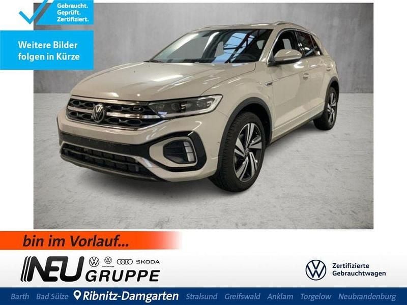 Grau Gebraucht 2024 VW T-Roc R-line SUV | 27.679 € (Guter Preis) - Bild 1/4
