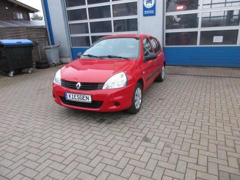 Rot Gebraucht 2009 Renault Clio II Authentique Kleinwagen | 2.999 € - Bild 1/4