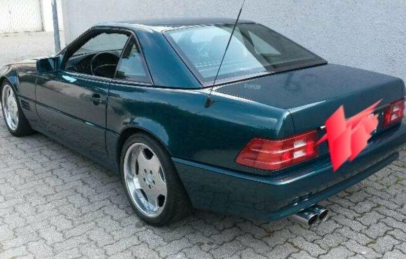 Grün Gebraucht 1993 Mercedes 300 Cabrio | 14.900 € - Bild 1/4