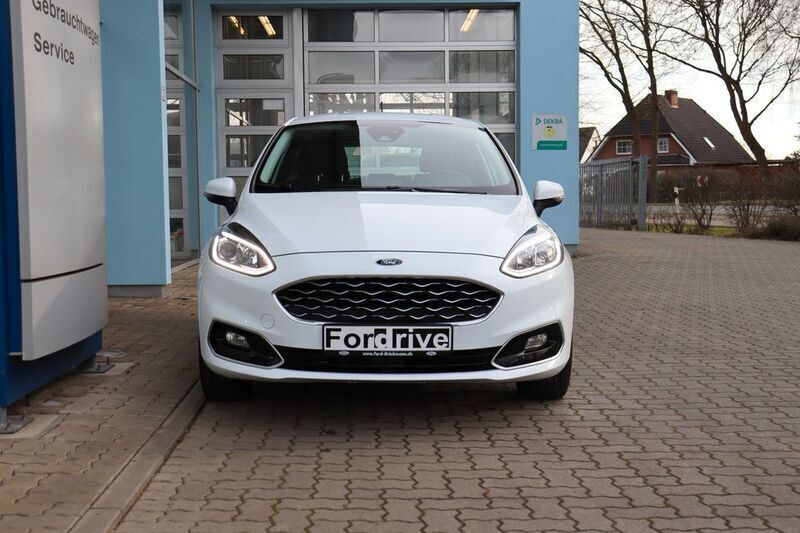 Gebraucht Ford Fiesta Vignale 125 PS (91 kW) 2020 Weiß Kleinwagen