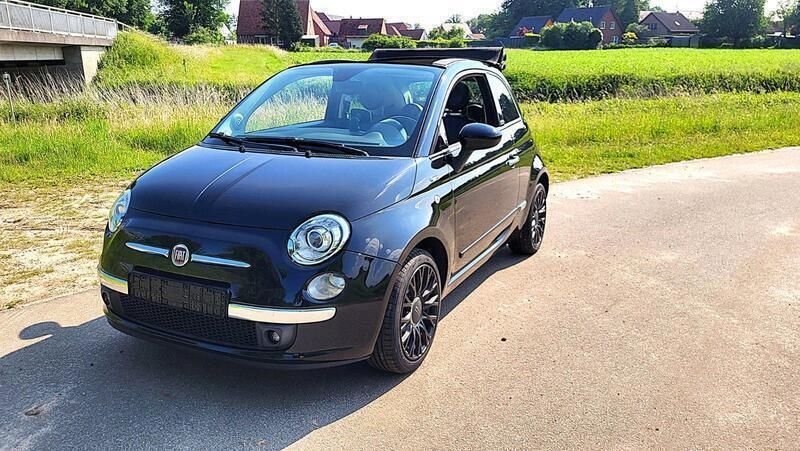 Schwarz Gebraucht 2010 Fiat 500C Cabrio | 7.600 € (Fairer Preis) - Bild 1/4