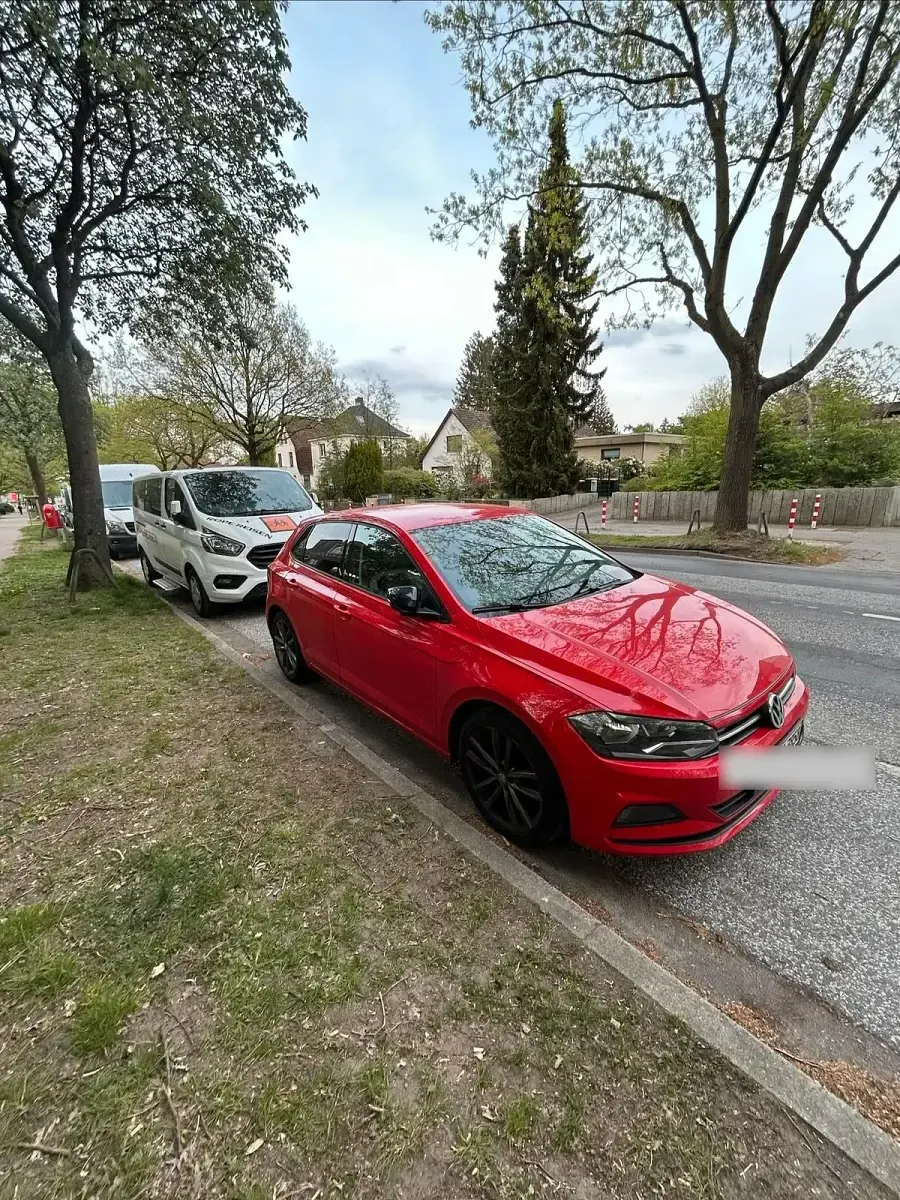 Gebraucht VW Polo Beats 95 PS (69 kW) 2018 Rot Kleinwagen