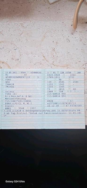 Gebraucht Ford Galaxy Titanium S 163 PS (119 kW) 2011 Gold Van / Kleinbus