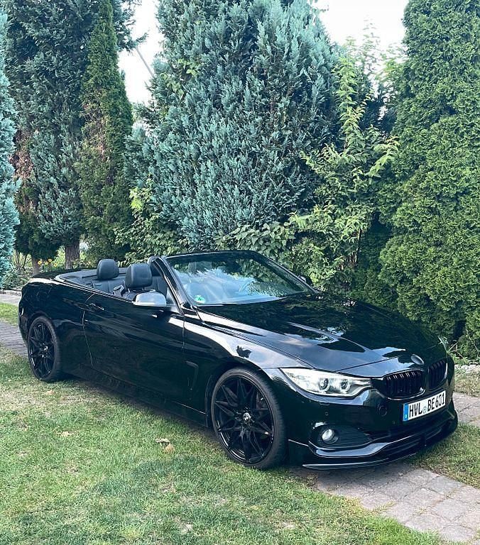 Schwarz Gebraucht 2014 BMW 420 Cabrio | 15.900 € (Guter Preis) - Bild 1/4