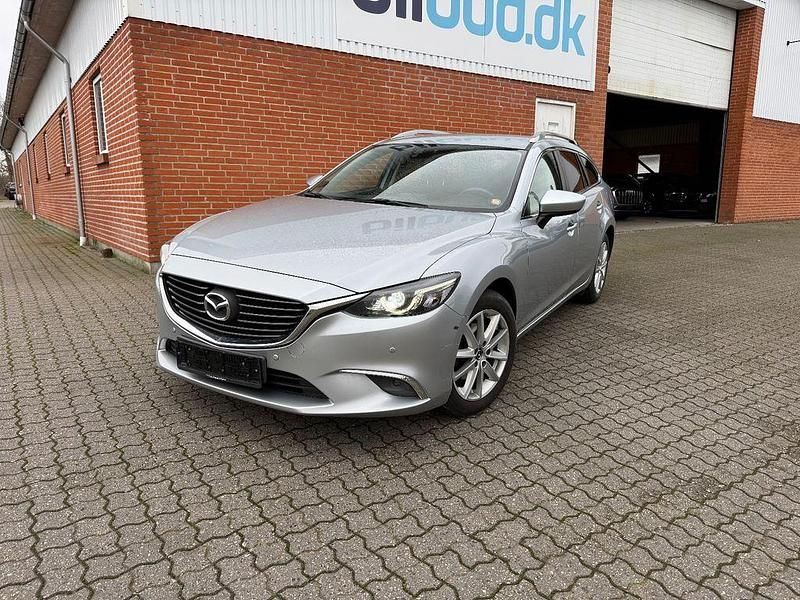 Silber Gebraucht 2016 Mazda 6 Kombi | 9.500 € (Fairer Preis) - Bild 1/4