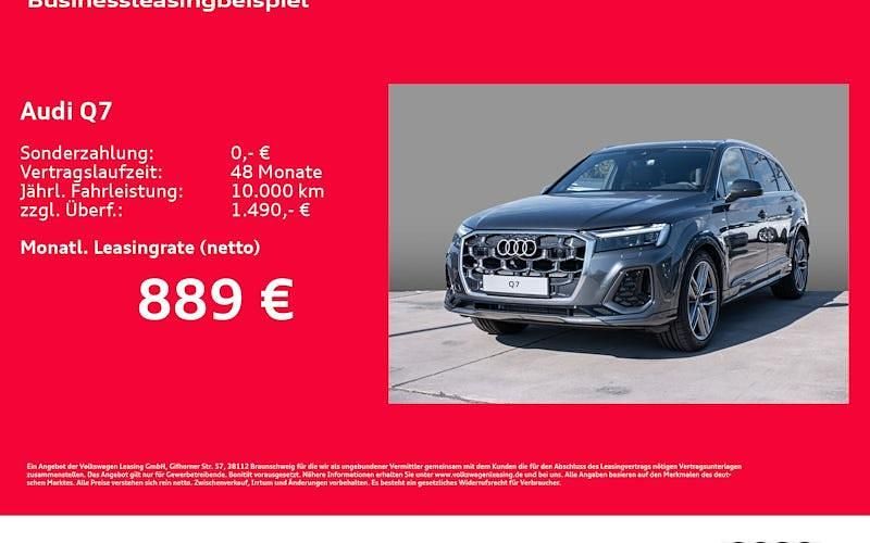 Neu Audi Q7 S-Line 286 PS (210 kW) 2025 Grau SUV