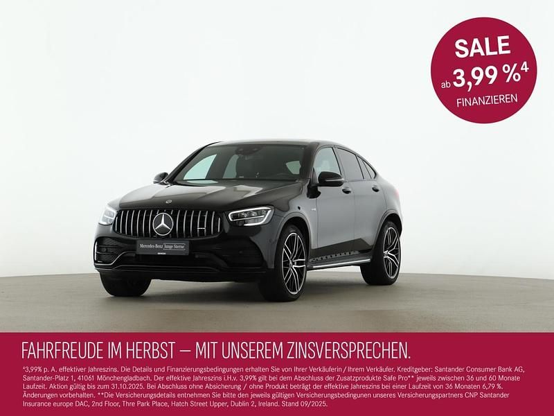 Schwarz Gebraucht 2022 Mercedes GLC43 AMG AMG Coupé | 55.880 € (Fairer Preis) - Bild 1/4
