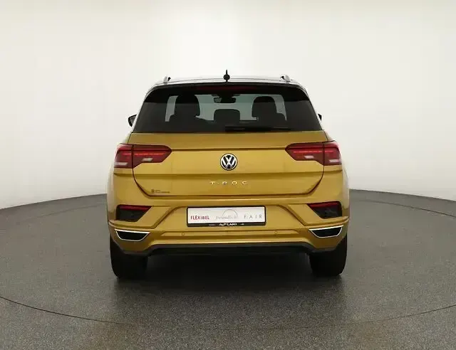 Używany VW T-Roc Style 150 KM (110 kW) 2019 Żółty SUV