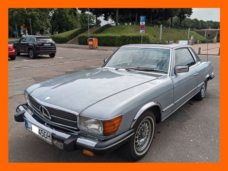 Silber Gebraucht 1980 Mercedes SLC450 Coupé | 19.890 € - Bild 1/4