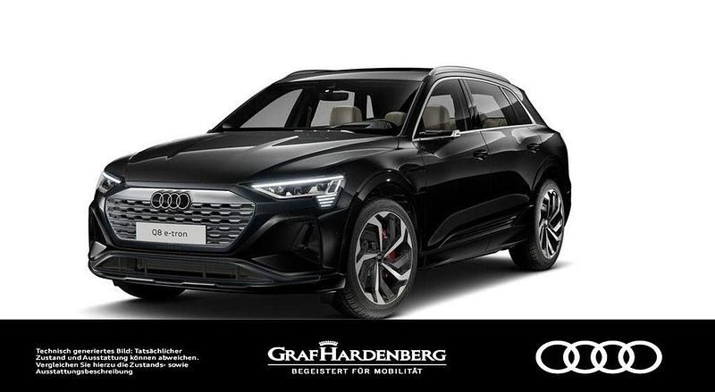 Gebraucht Audi Q8 e-tron Advanced 300 kW (408 PS) 2023 Schwarz SUV