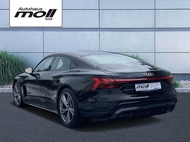 Gebraucht Audi e-tron GT quattro Sport 350 kW (476 PS) 2021 Mythosschwarz metallic Limousine