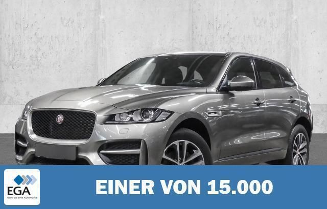 Silber metallic Gebraucht 2020 Jaguar F-Pace R-Sport SUV | 36.450 € (Teuer) - Bild 1/4