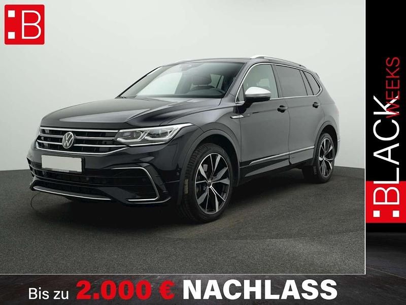 Schwarz Gebraucht 2024 VW Tiguan Allspace R-line SUV | 44.450 € (Etwas zu teuer) - Bild 1/3