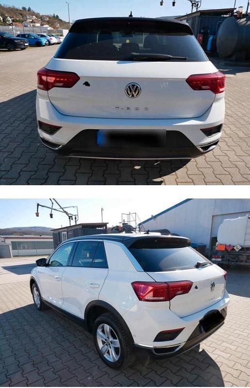 Second-hand VW T-Roc 150 CP (110 kW) 2019 Alb SUV