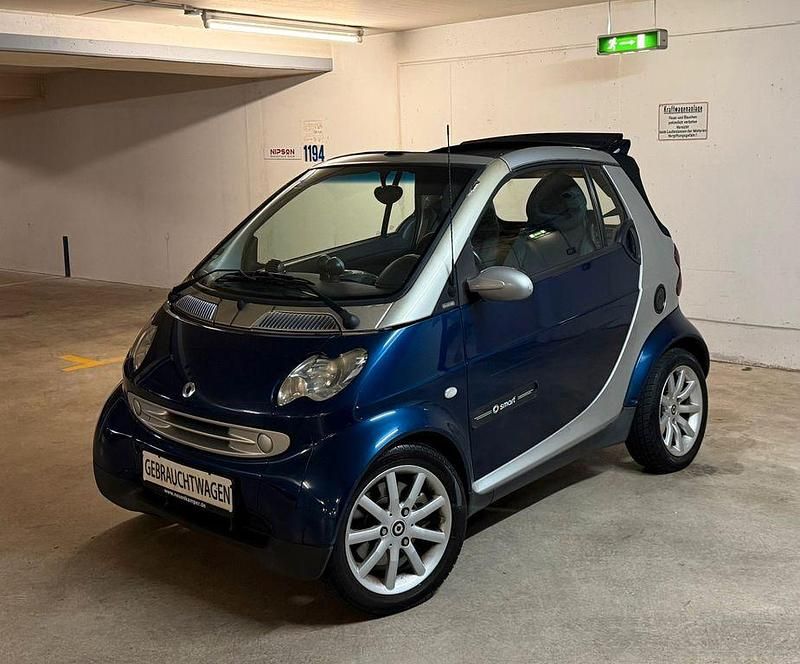 Blau Gebraucht 2006 Smart ForTwo Cabrio Cabrio | 950 € (Guter Preis) - Bild 1/4