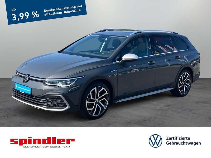 Delfingrau metallic Gebraucht 2022 VW Golf Alltrack Kombi | 28.280 € (Fairer Preis) - Bild 1/3