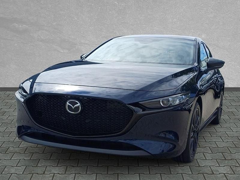 Deep crystal blue Neu 2025 Mazda 3 Homura-Line | 28.980 € (Guter Preis) - Bild 1/4
