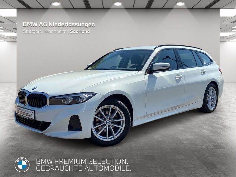 Weiß Gebraucht 2023 BMW 318 Shadowline Kombi | 30.570 € (Fairer Preis) - Bild 1/4
