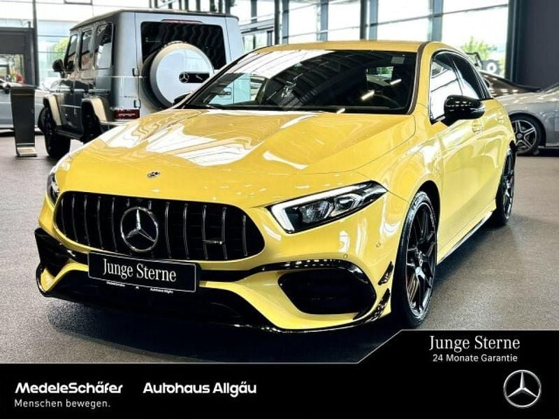 Sonnengelb Gebraucht 2022 Mercedes A45 AMG Limousine | 44.929 € (Guter Preis) - Bild 1/4