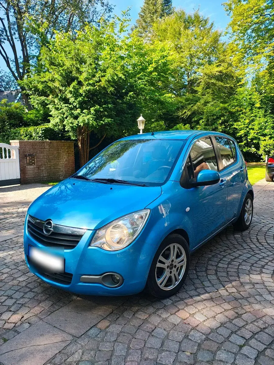 Gebraucht Opel Agila 65 PS (47 kW) 2010 Blau Kleinwagen