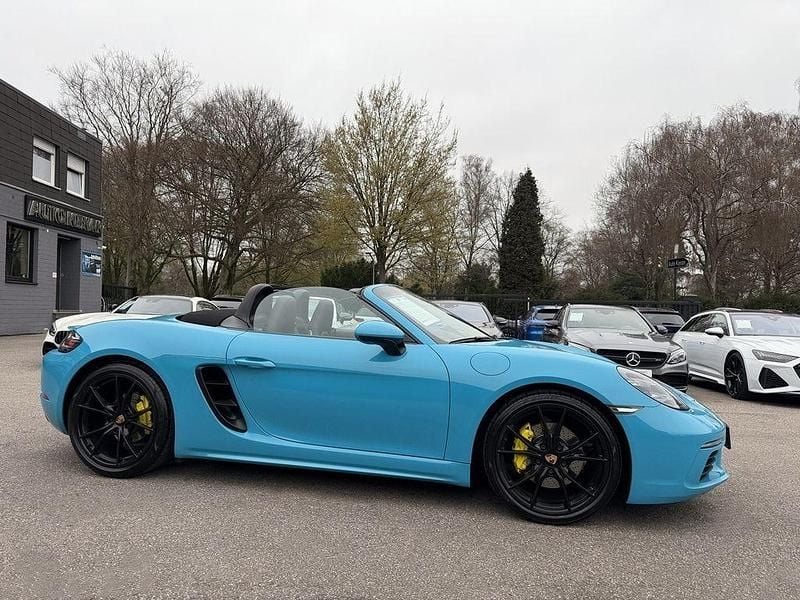 Gebraucht Porsche 718 Boxster 299 PS (219 kW) 2018 Blau Cabrio