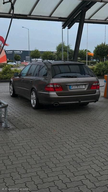 Używany Mercedes E280 Avantgarde 190 KM (139 kW) 2008 Brązowy Kombi