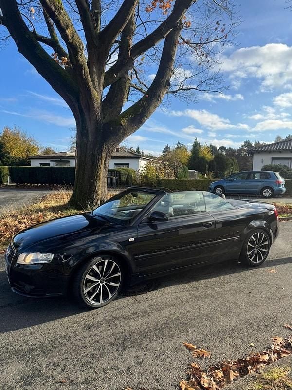 Gebraucht Audi A4 Cabriolet S-Line 200 PS (147 kW) 2009 Schwarz Cabrio