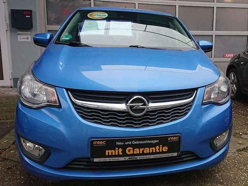 Pazificblau Gebraucht 2016 Opel Karl Edition Kleinwagen | 5.750 € (Fairer Preis) - Bild 1/4