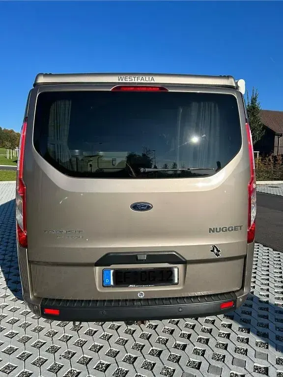 Gebraucht Ford Transit Custom Nugget 170 PS (125 kW) 2019 Silber Van / Kleinbus