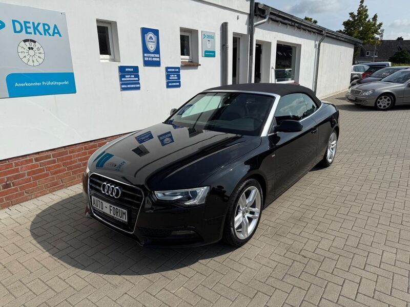 Schwarz Gebraucht 2015 Audi A5 Cabriolet Comfort Cabrio | 14.440 € (Fairer Preis) - Bild 1/4