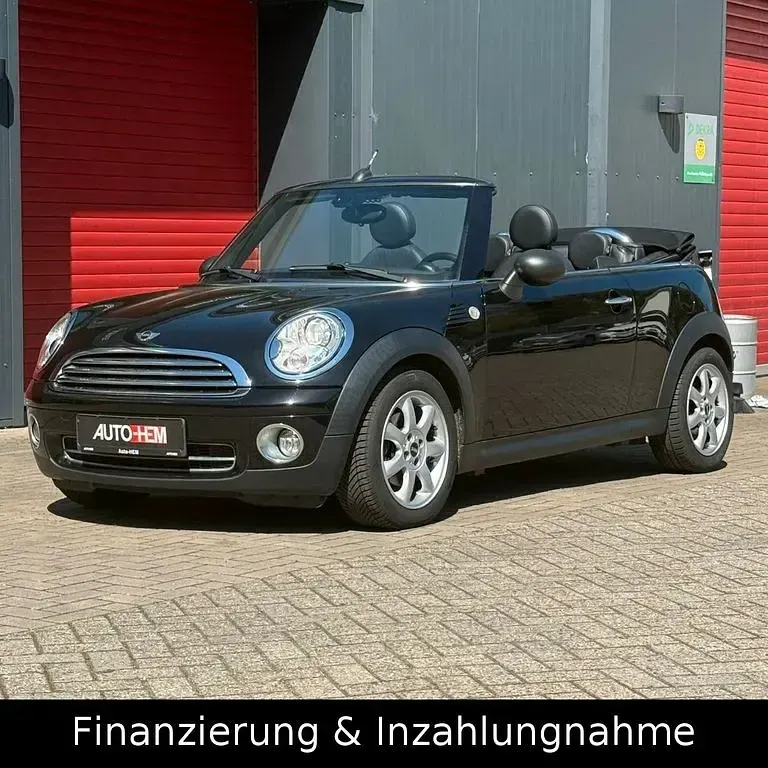 Gebraucht Mini One Cabriolet Pepper 98 PS (72 kW) 2010 Schwarz Cabrio