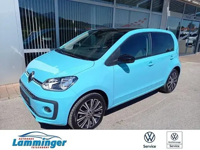 Second-hand VW up! Style 65 CP (47 kW) 2024 Albastru Hatchback