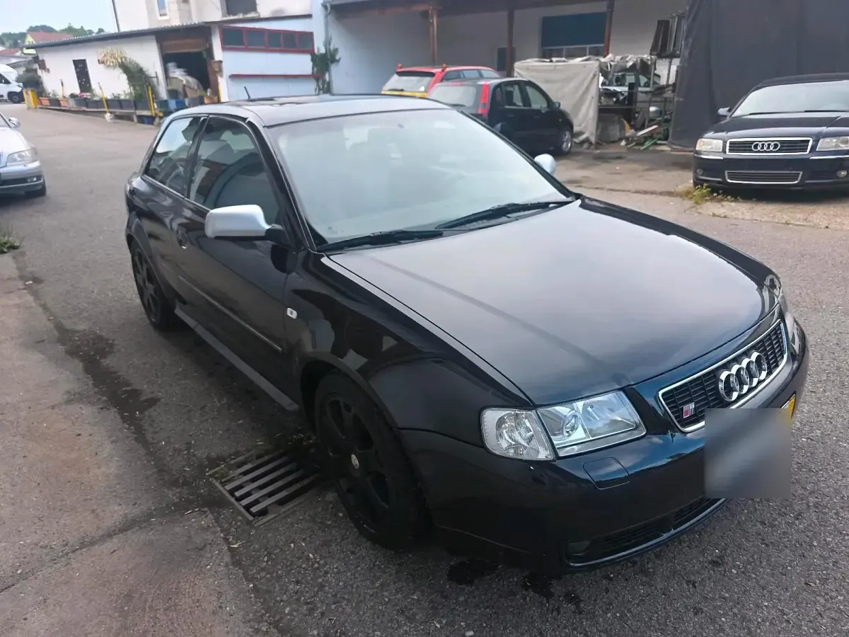 Gebraucht Audi S3 225 PS (165 kW) 2002 Schwarz Kleinwagen