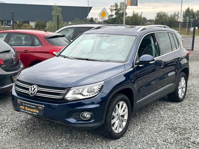 Blau Gebraucht 2011 VW Tiguan SUV | 9.999 € (Fairer Preis) - Bild 1/4