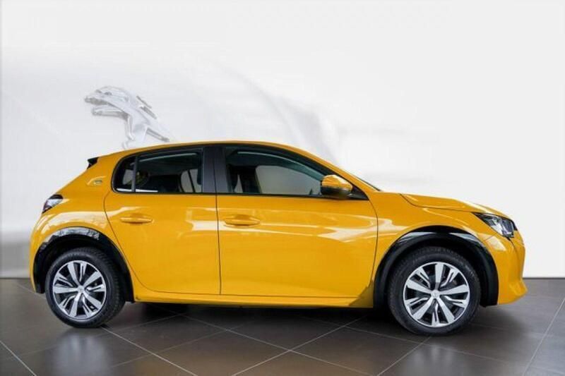 Gelb metallic Gebraucht 2020 Peugeot e-208 Active Kleinwagen | 14.820 € (Fairer Preis) - Bild 1/4