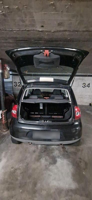 Gebraucht VW Fox 75 PS (55 kW) 2007 Schwarz Kleinwagen