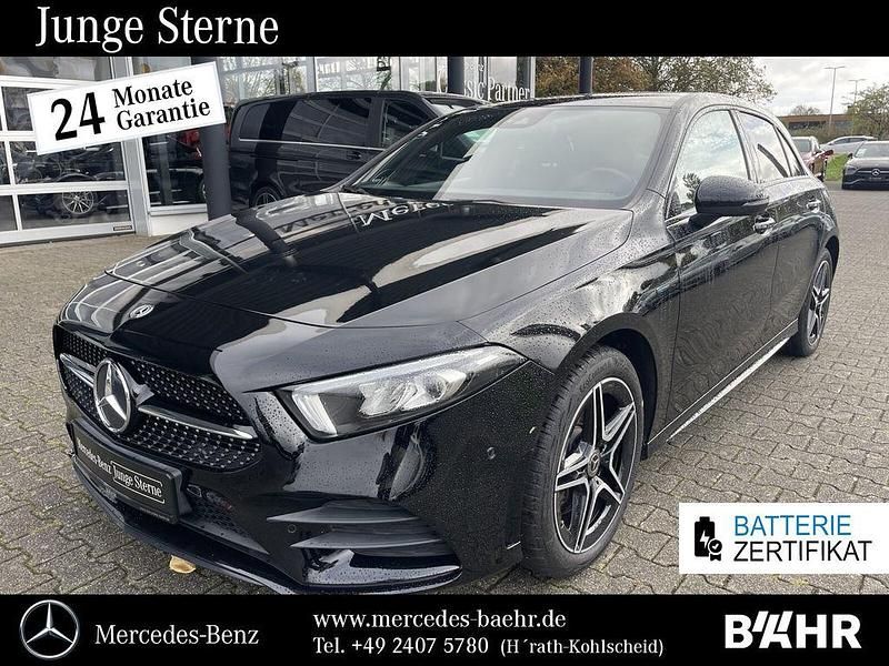 Unilack nachtschwarz Gebraucht 2020 Mercedes A250 AMG Limousine | 22.849 € (Guter Preis) - Bild 1/4