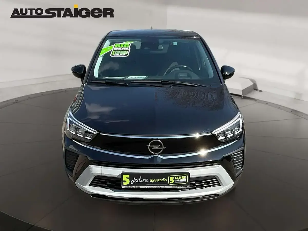 Gebraucht Opel Crossland Elegance 110 PS (80 kW) 2023 Diamant schwarz SUV