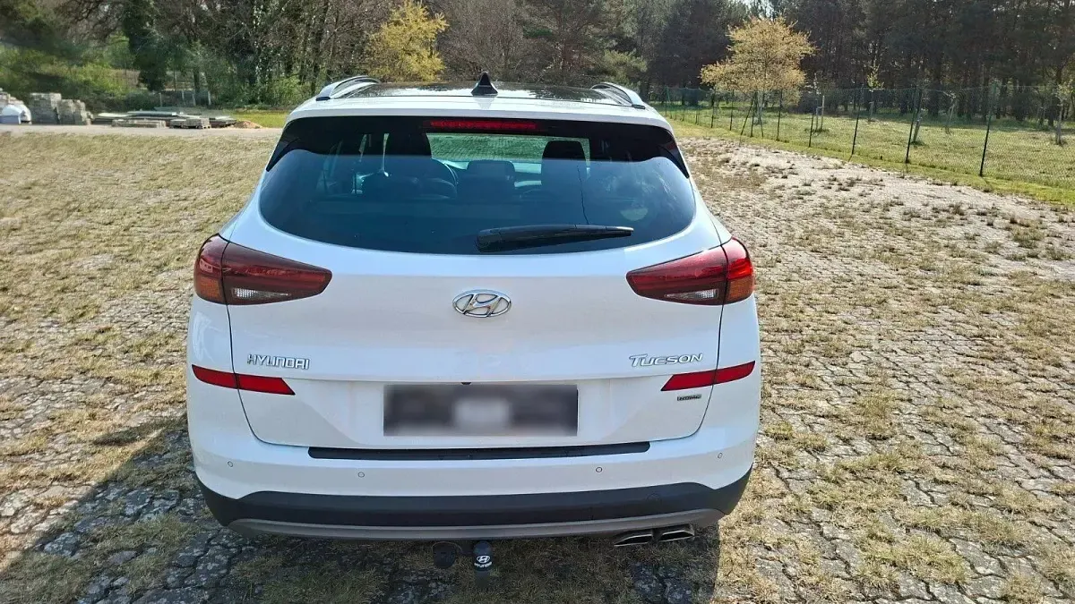 Gebraucht Hyundai Tucson Premium 185 PS (136 kW) 2019 Weiß SUV